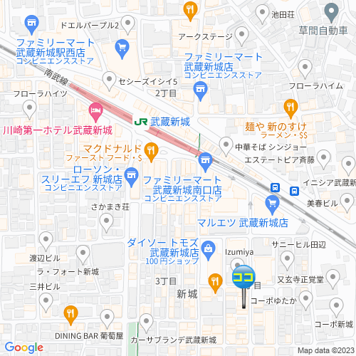 店舗エイド 南武線 武蔵新城 1階